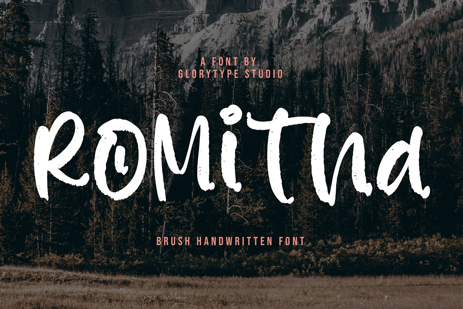 Romitha Font sample