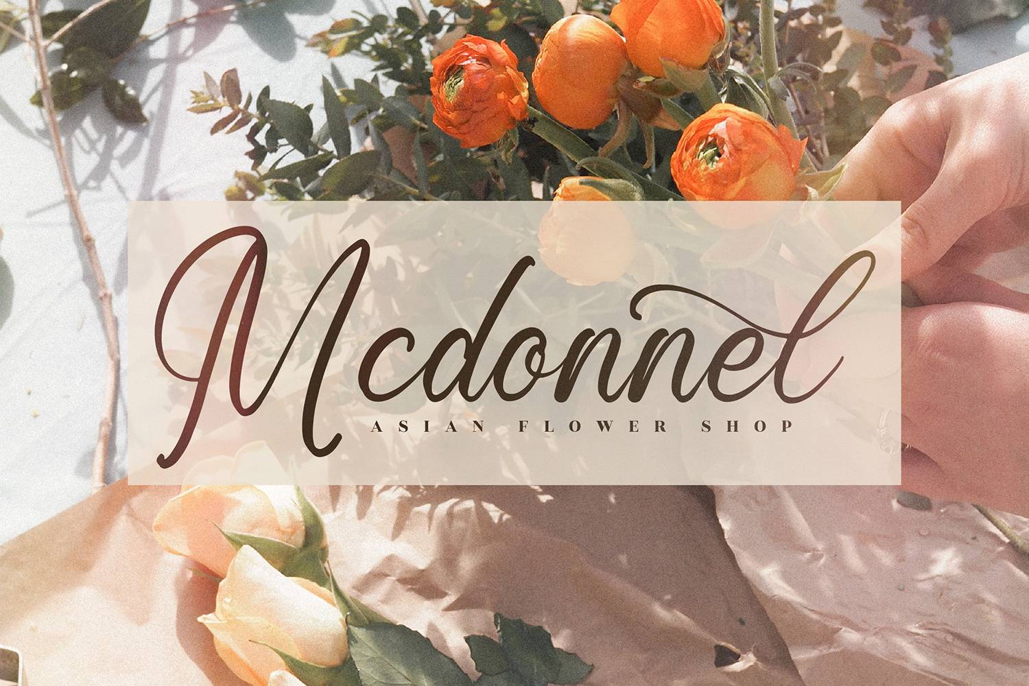 Ronald Mendoya Font sample