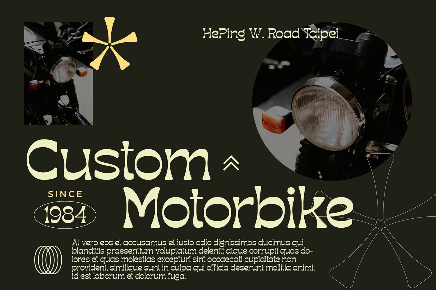 Rondker Throme Font sample