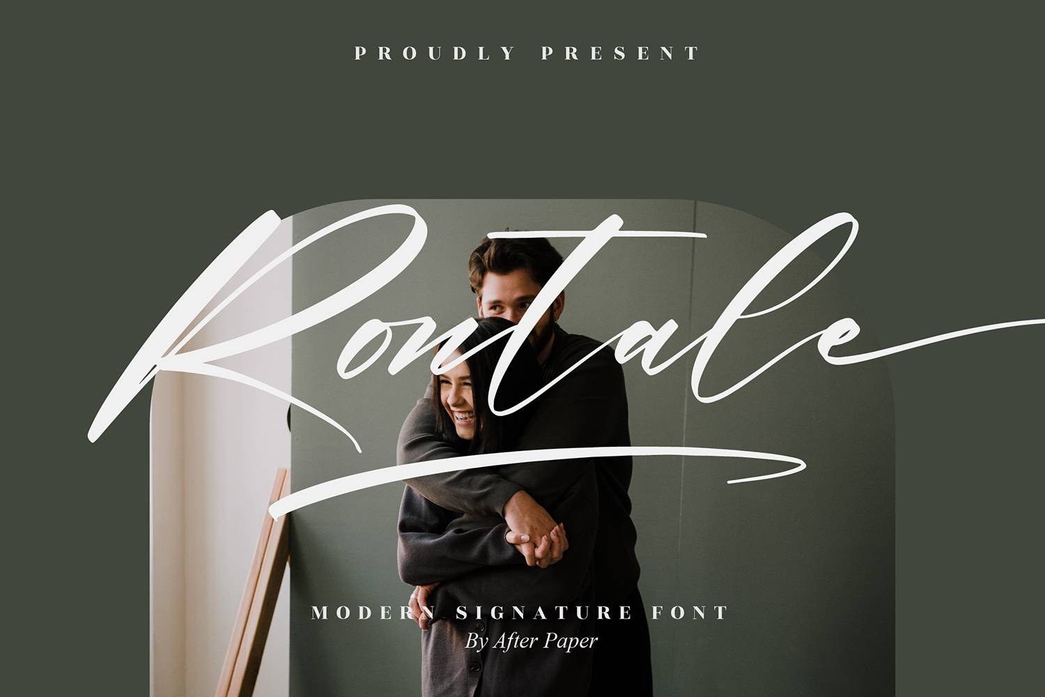 Rontale Font sample