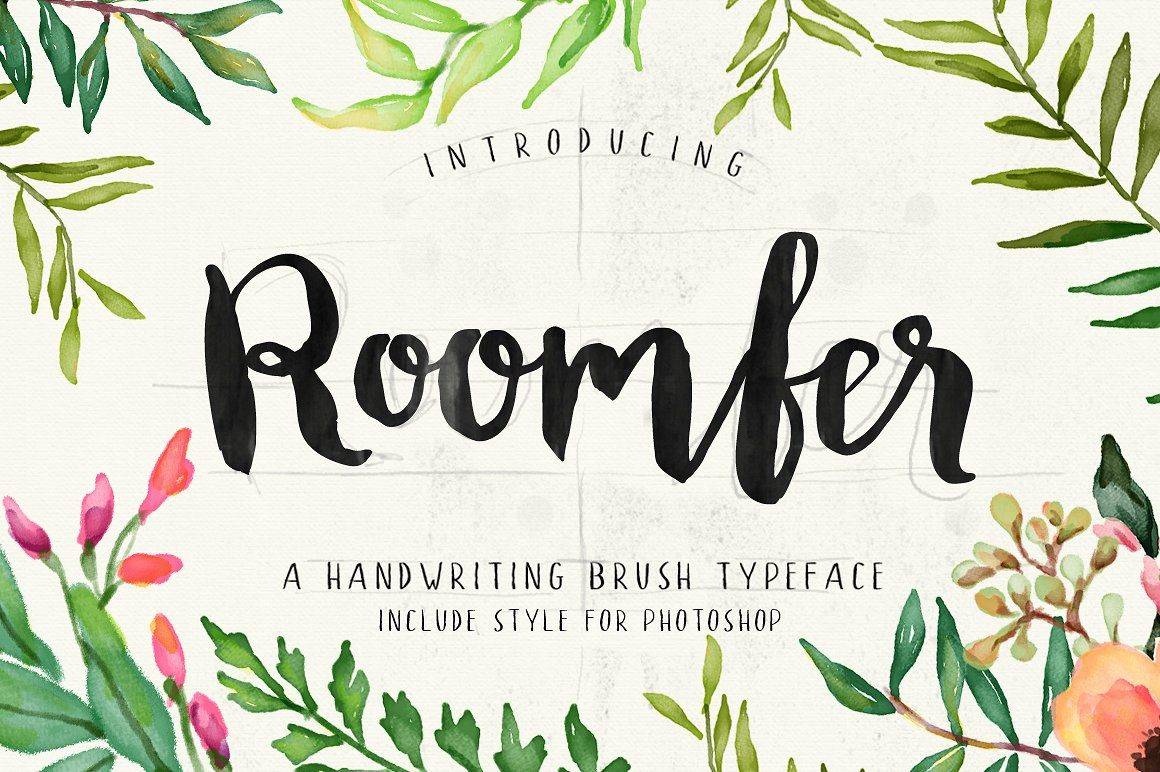Roomfer Font sample