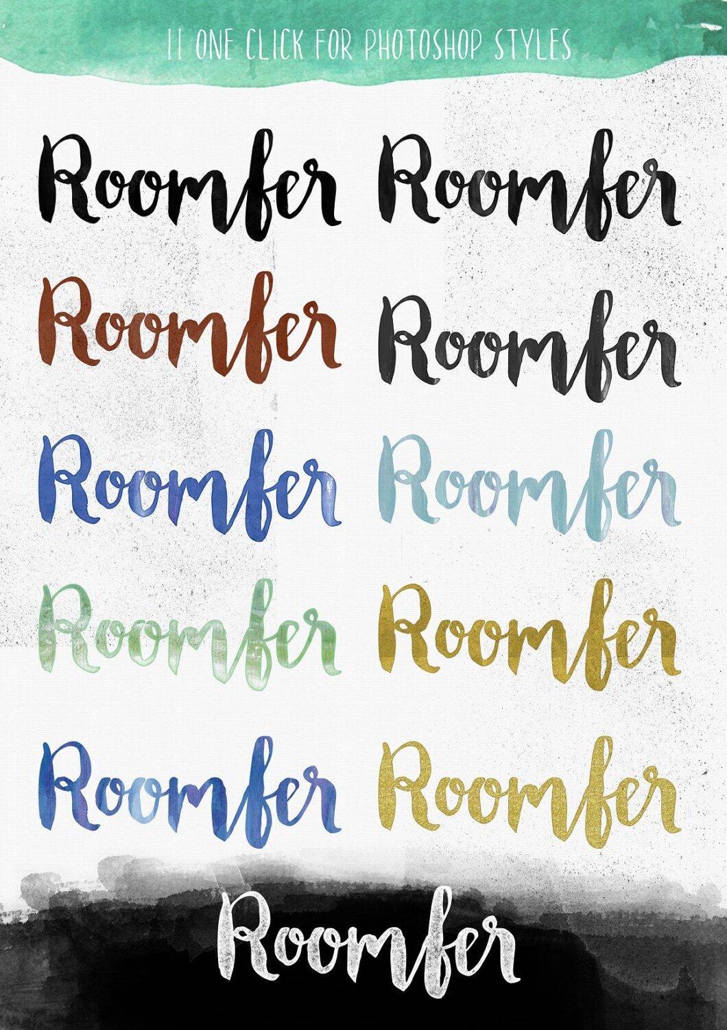 Roomfer Font sample