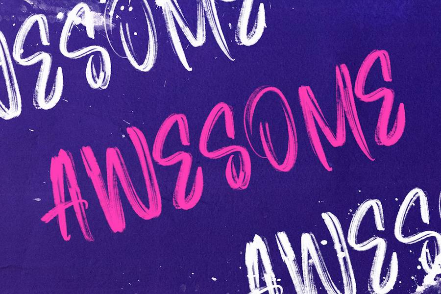 Roosevelt Brush Font Demo sample