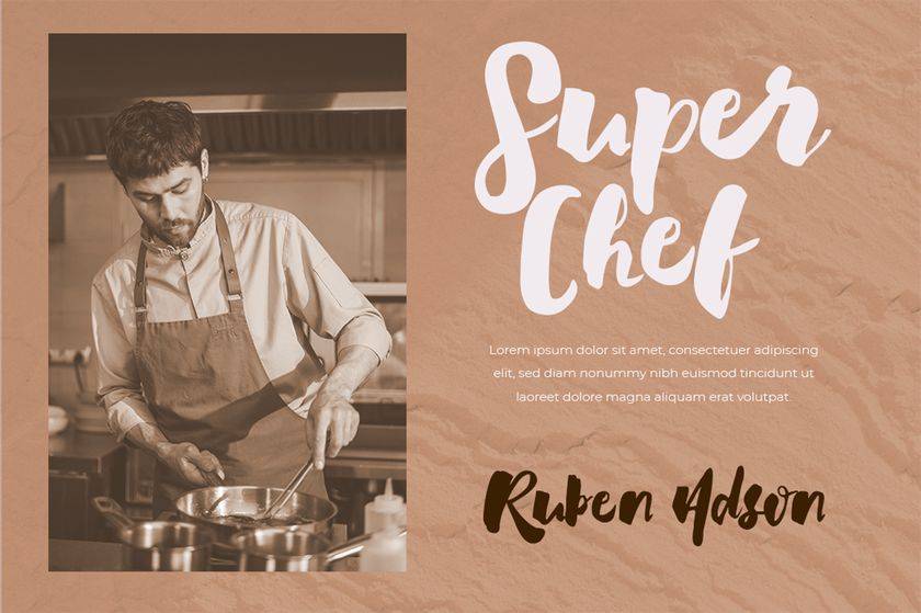 Rooster Font sample