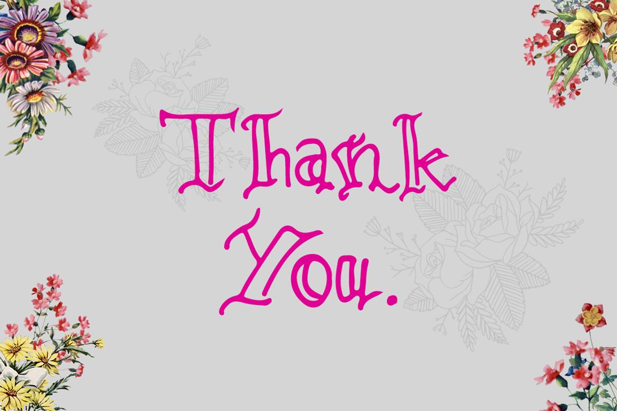 Rose Merry Font sample