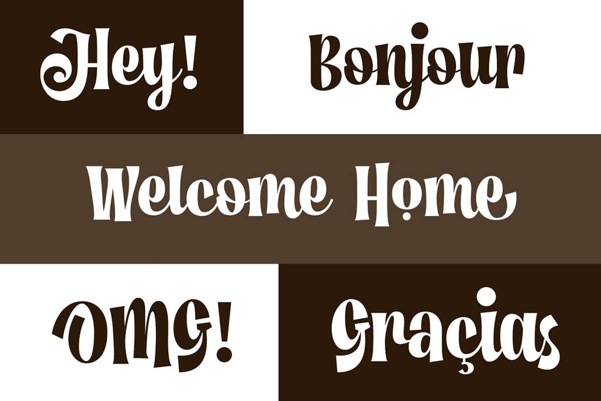 Rosiana Script Font sample