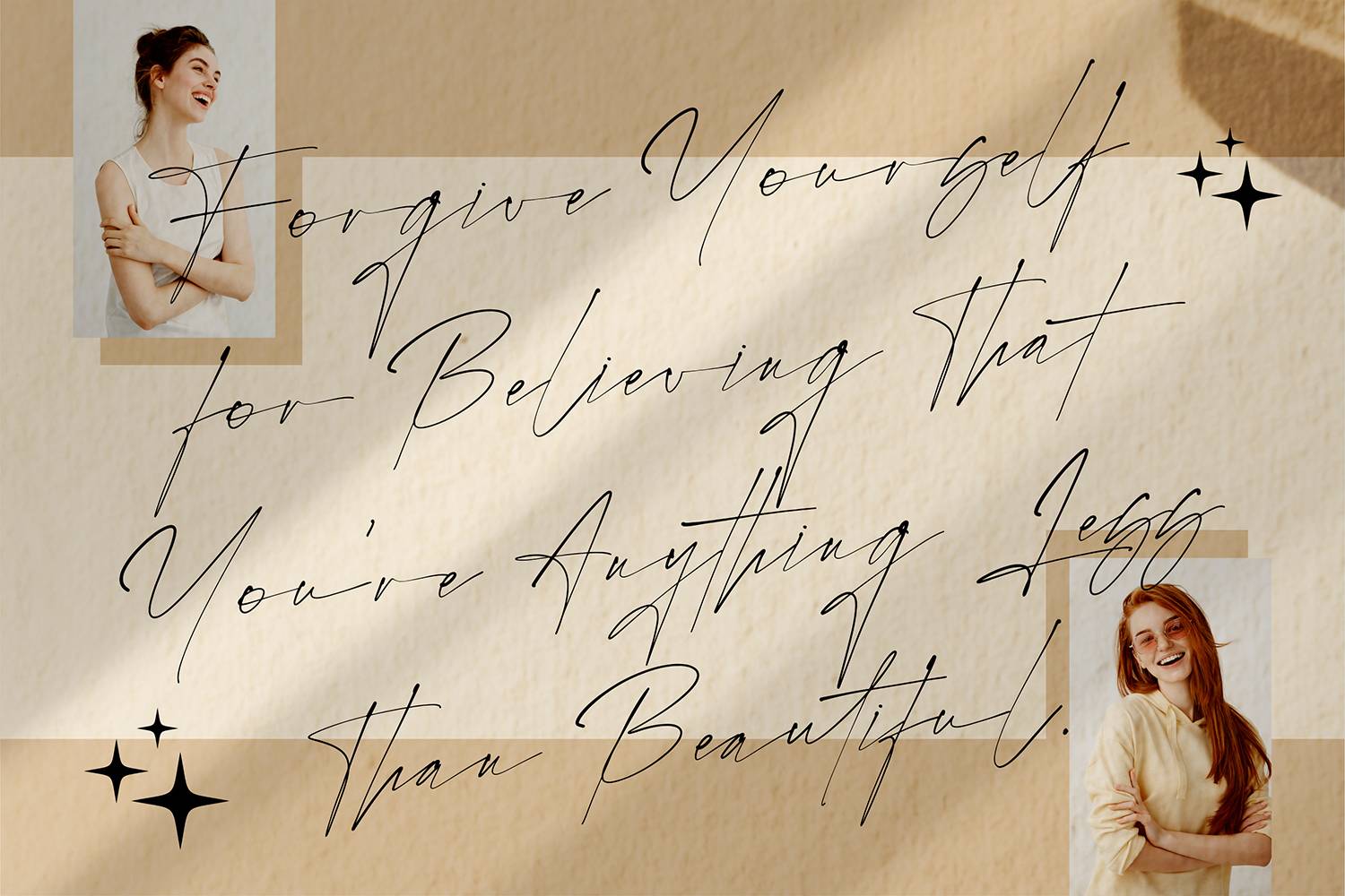 Rostera Signature Font sample