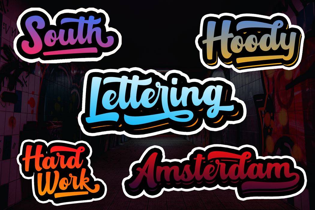 Rotterin Script Font sample
