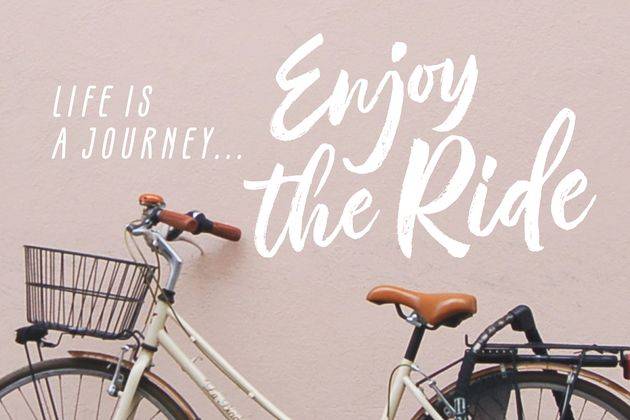 Rough Rough Script Font sample