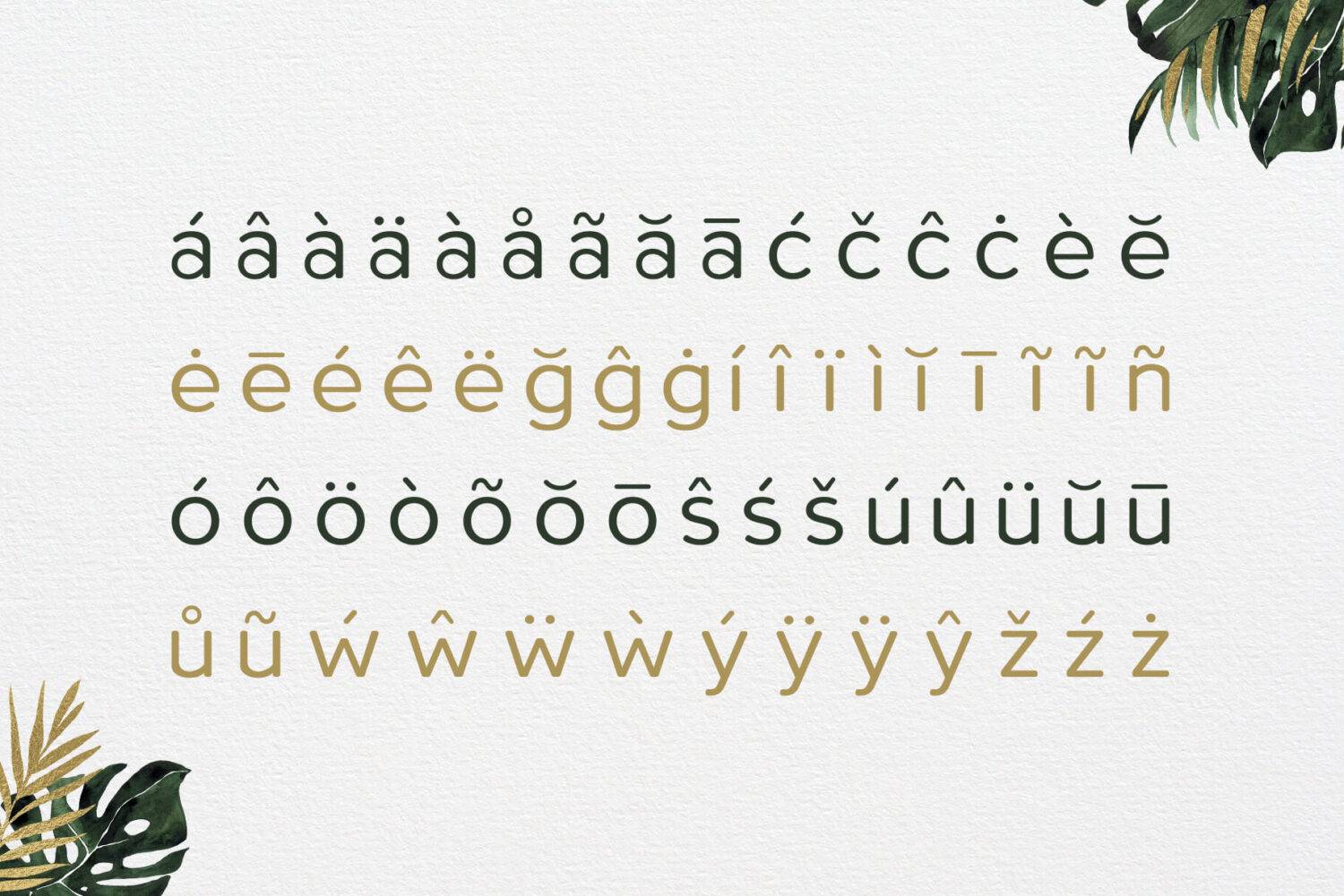 Roundor Font Family sample