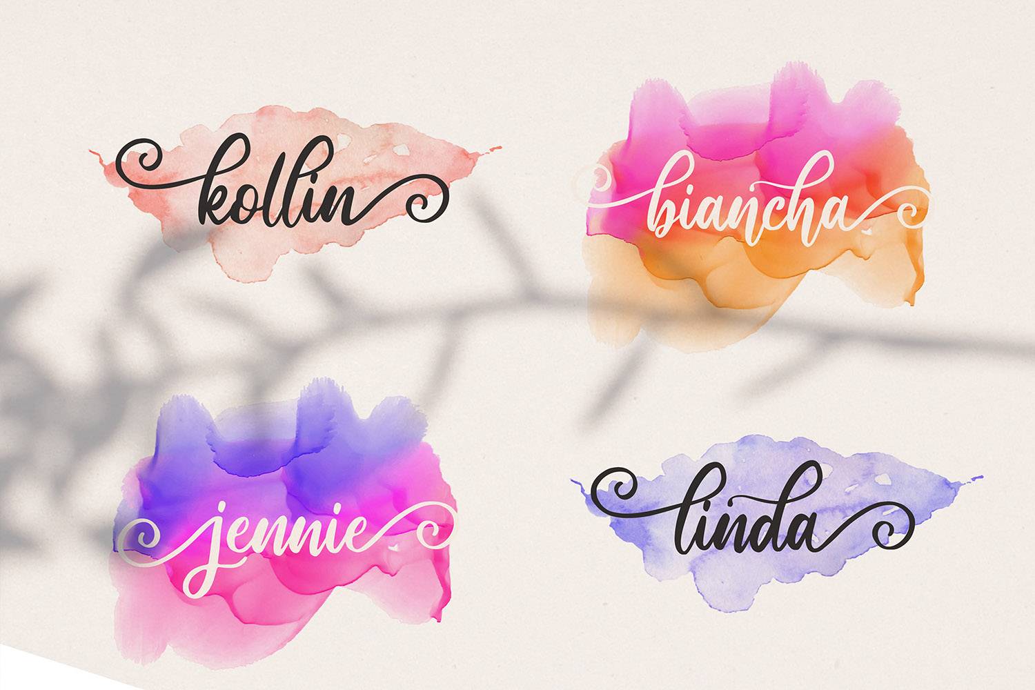 Routher Font sample