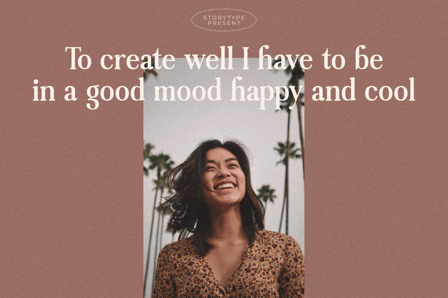 Rubaile Font sample