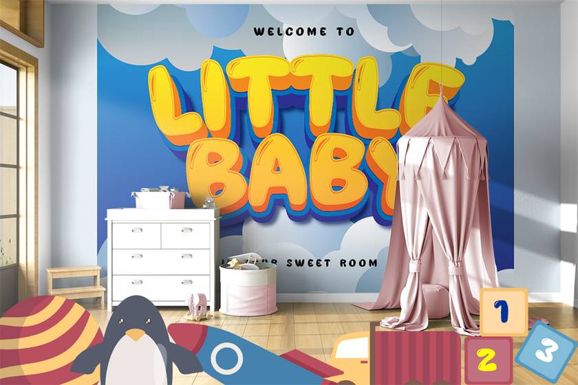 Rubber Duck Font sample
