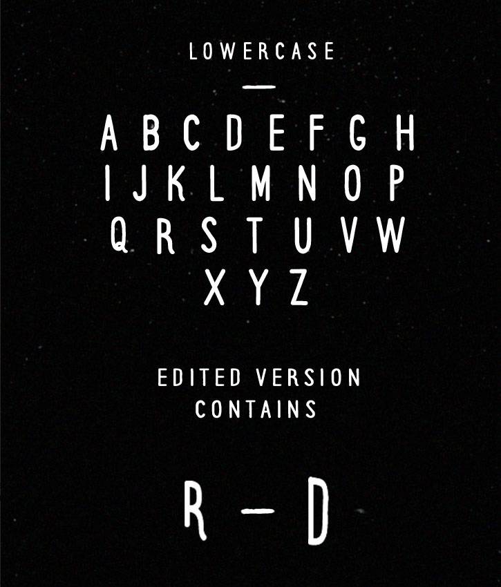 Runaway Font sample