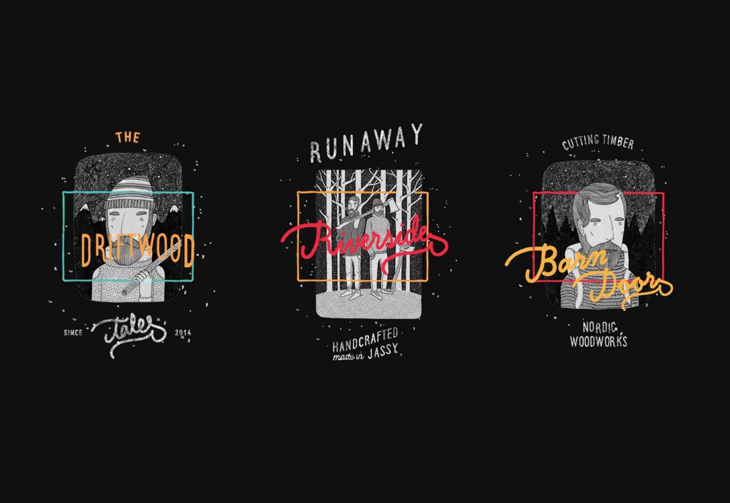 Runaway Font sample