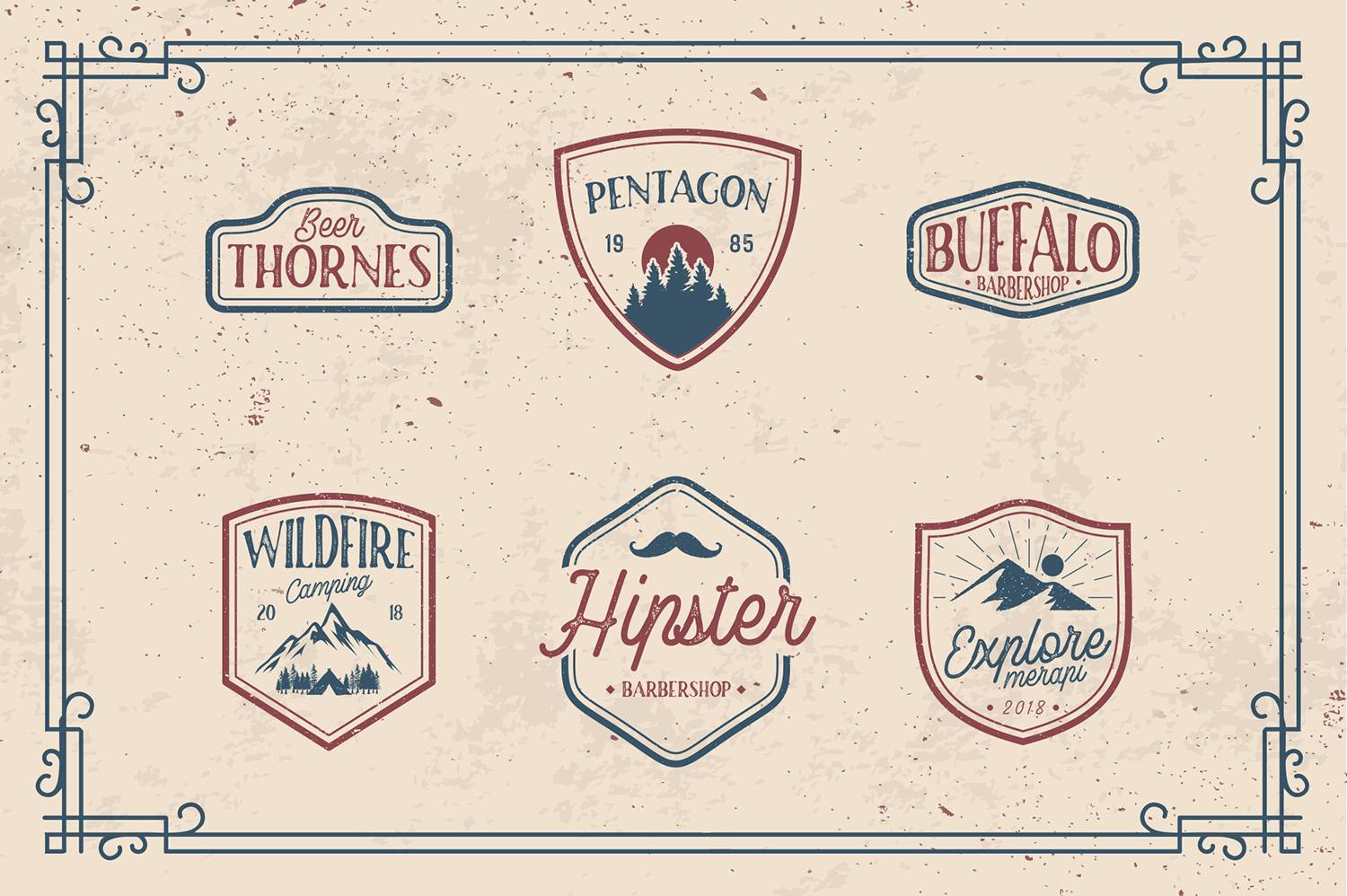 Rusted Orlando Font sample