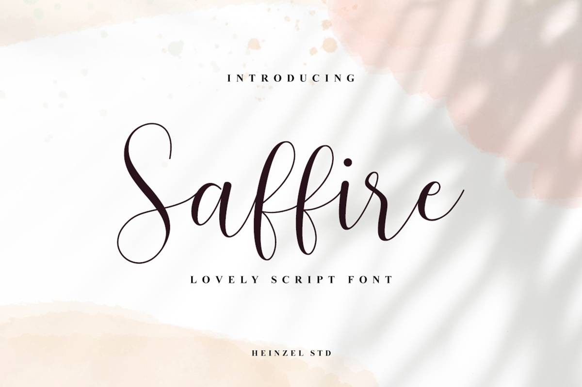 Saffire Font sample