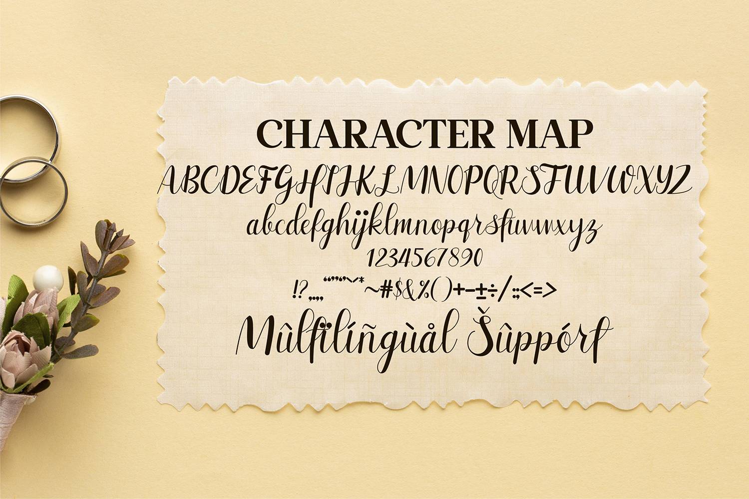 Safilla Font sample