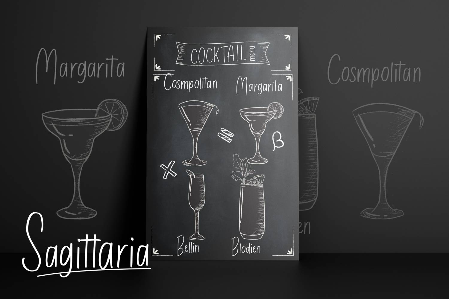 Sagittaria Font sample