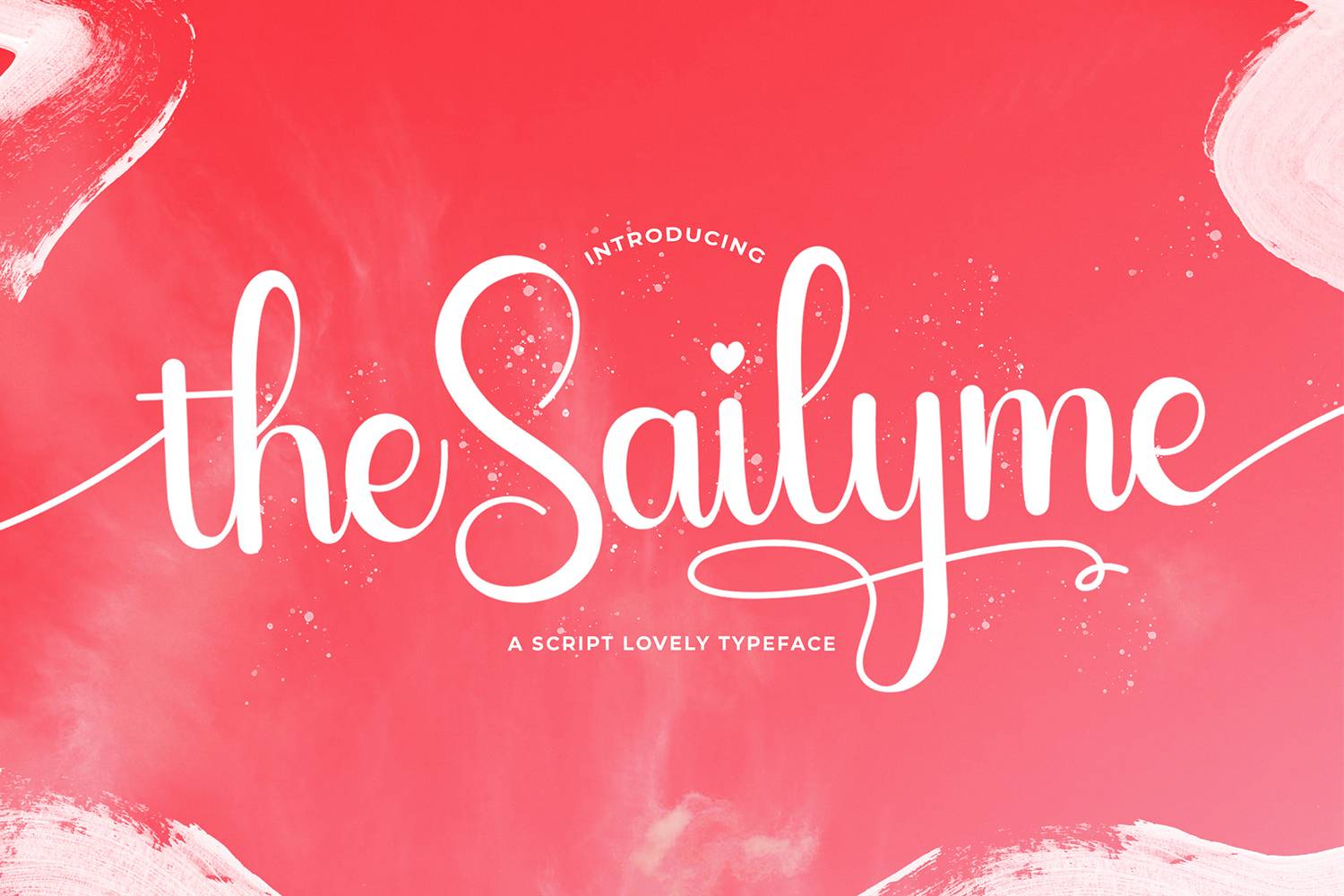 Sailyme Font sample