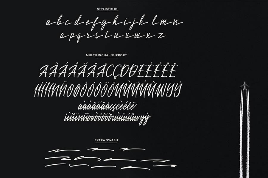 Sakoda Signature Script Font sample