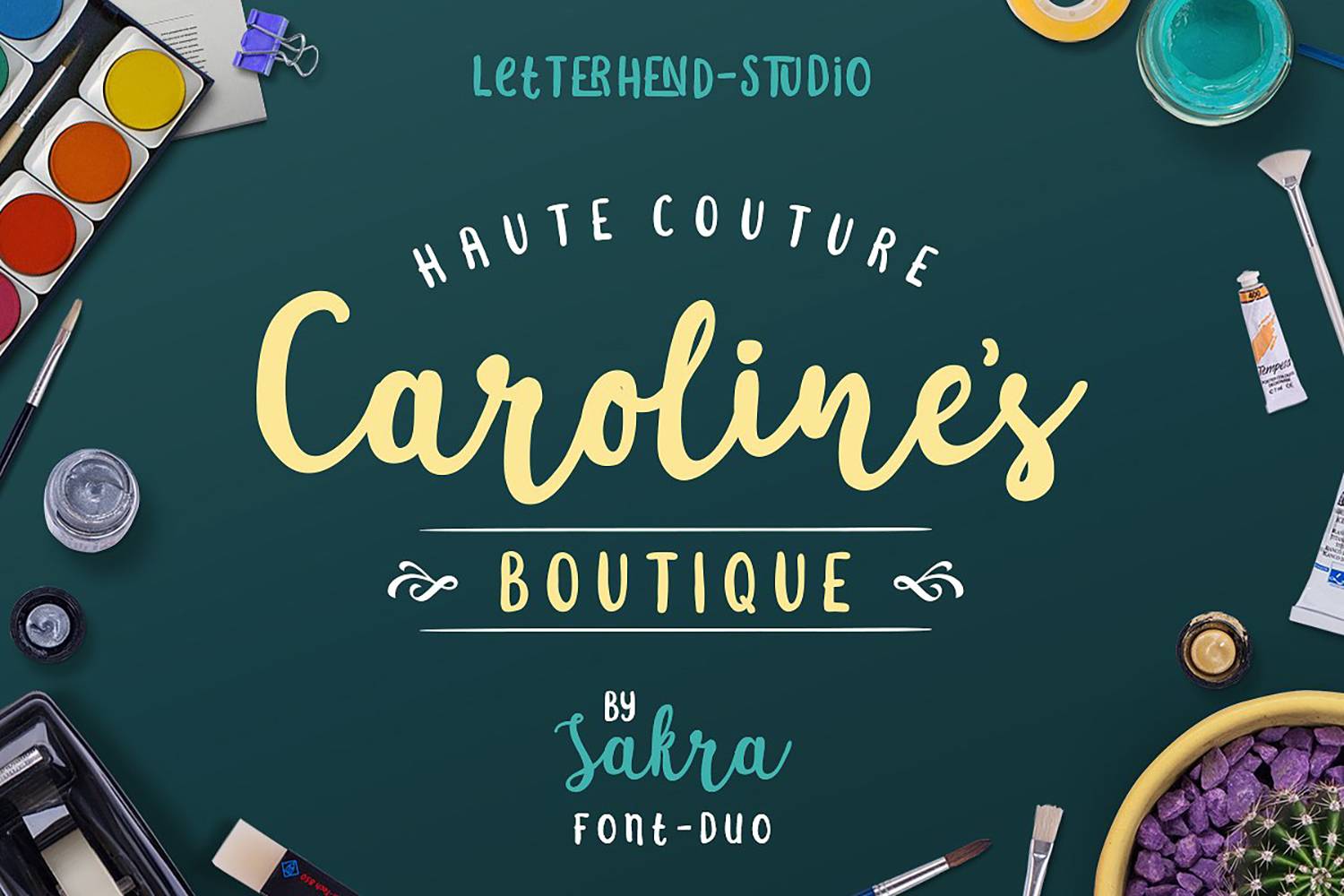 Sakra Font sample