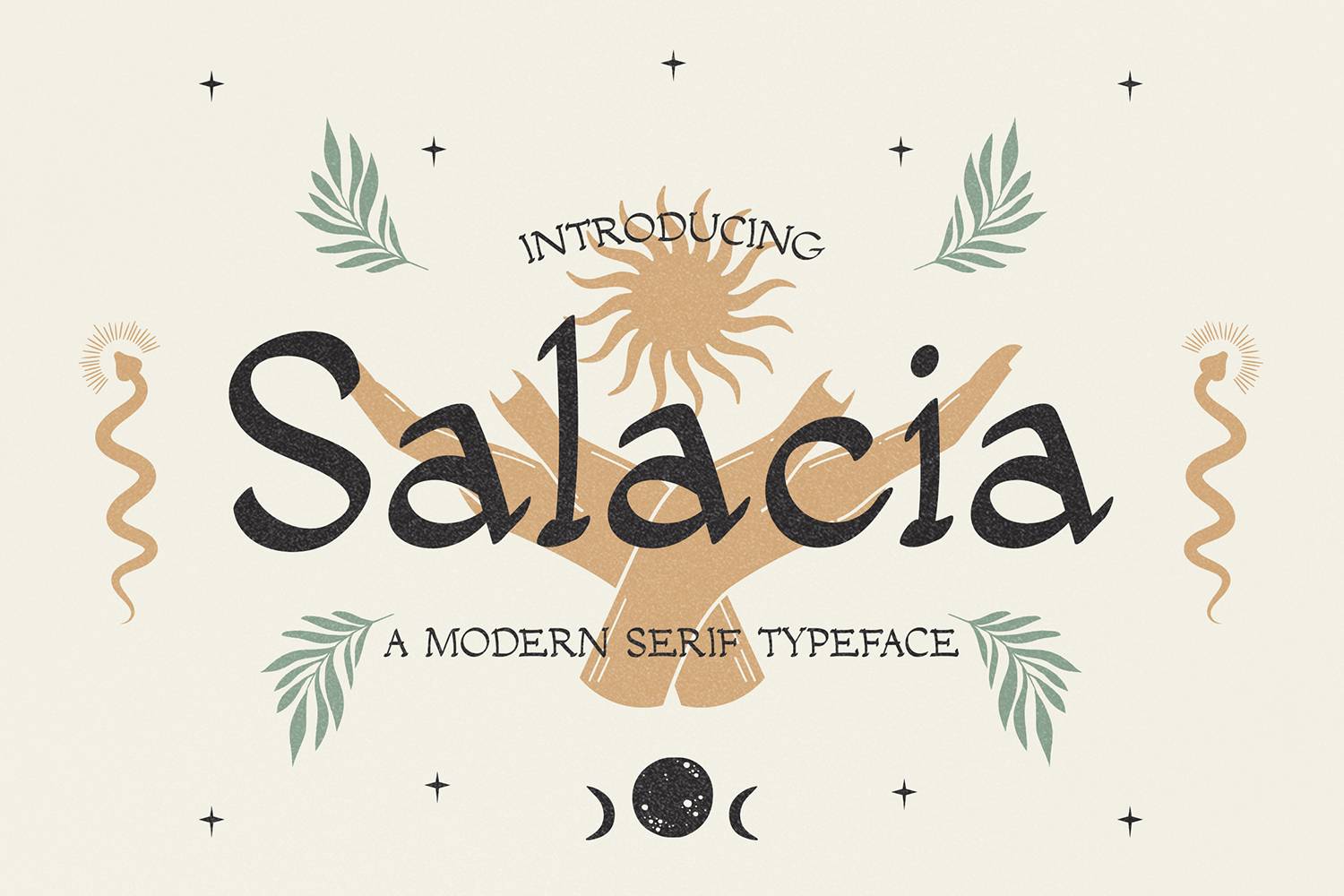 Salacia Font sample