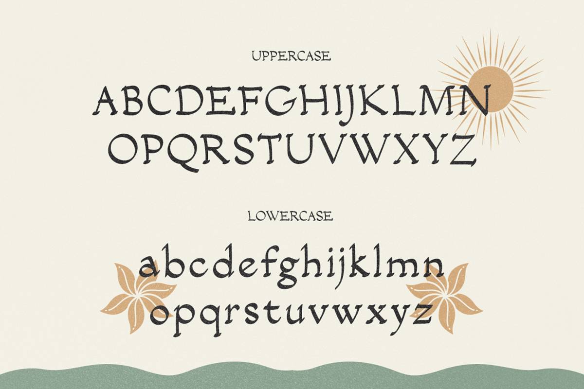 Salacia Font sample