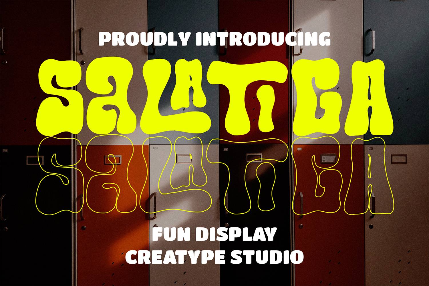 Salatiga Font sample