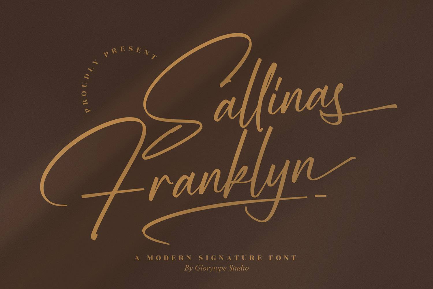 Sallinas Franklyn Font sample