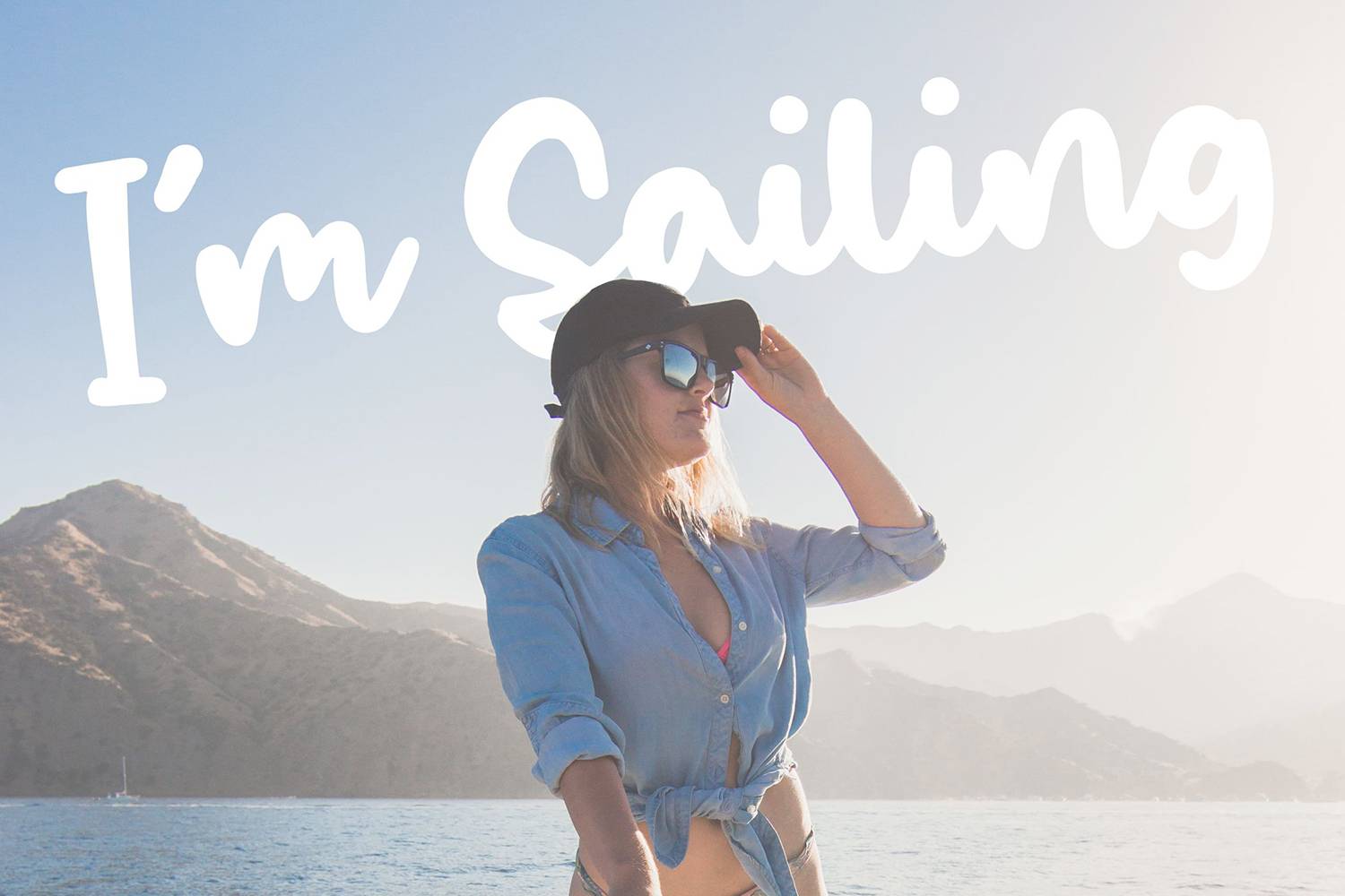 Salty Ocean Font sample