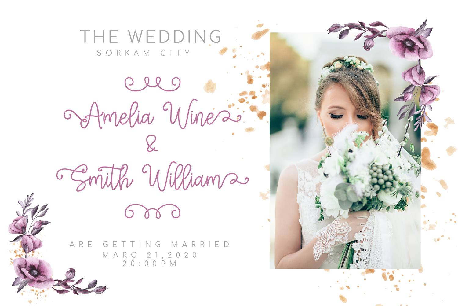 Samink Font sample