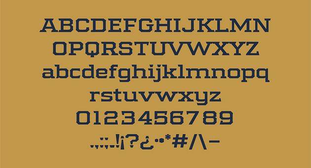 Samton Font Family sample