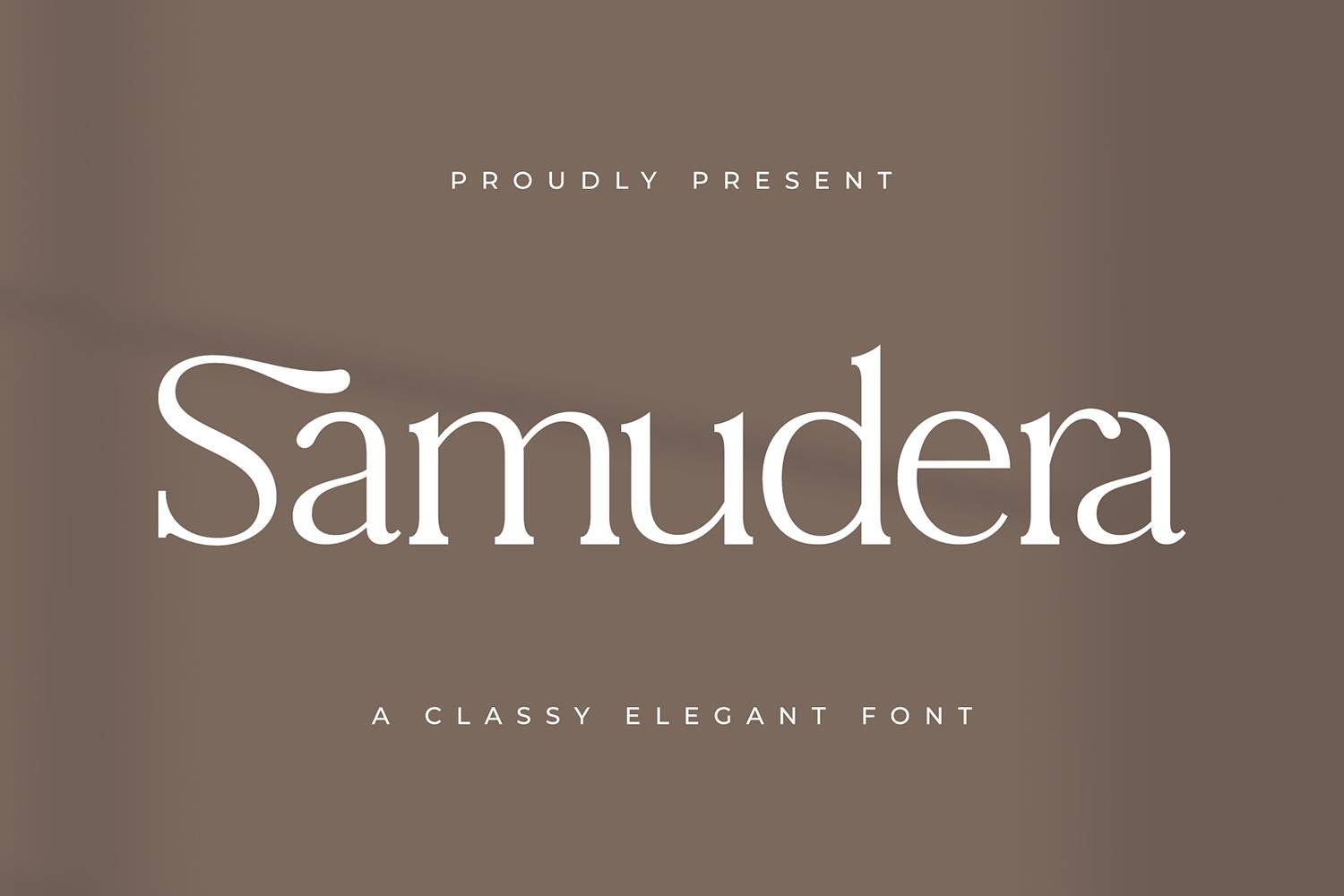 Samudera Font sample
