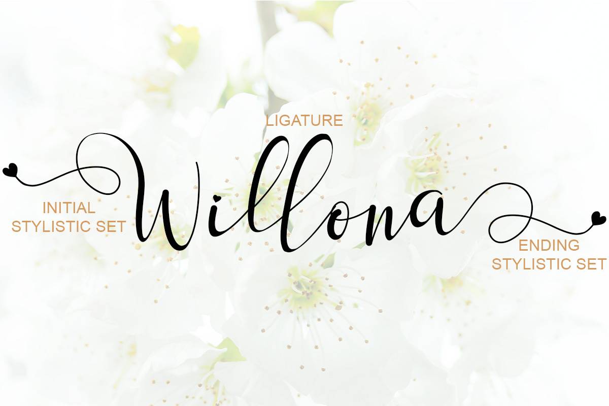 Sanantha Font sample