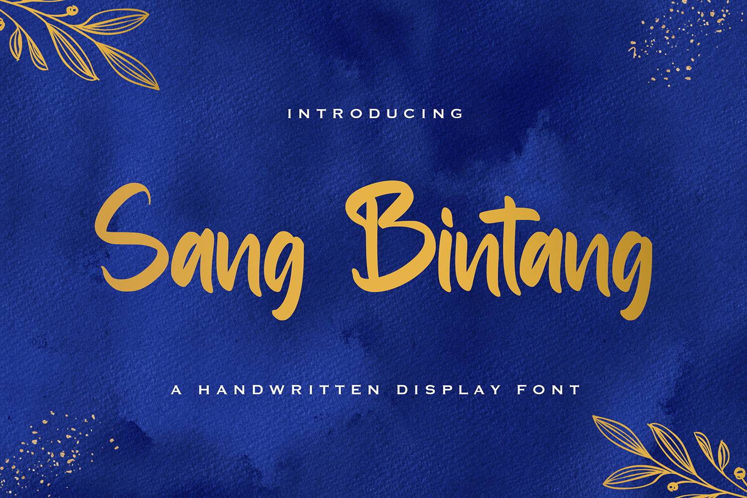 Sang Bintang Font sample