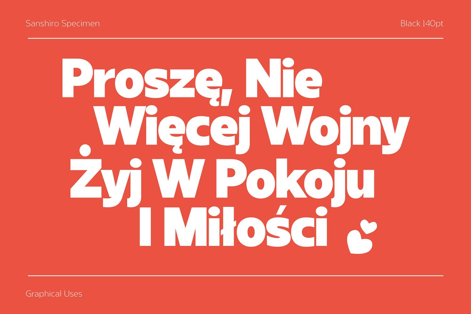 Sanshiro Font sample