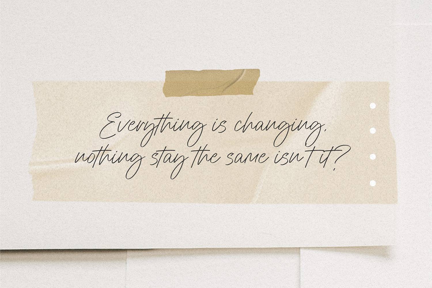 Sathine Font sample