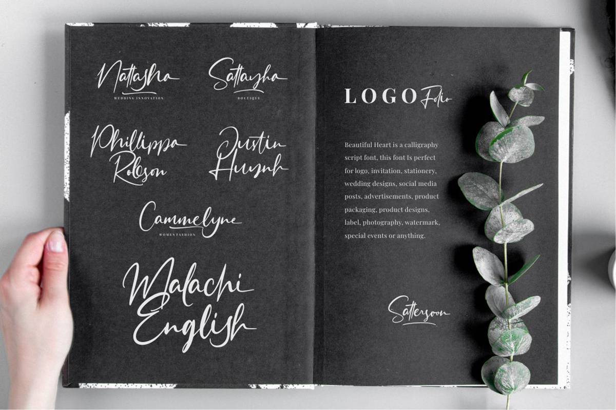 Sattersoon Font sample