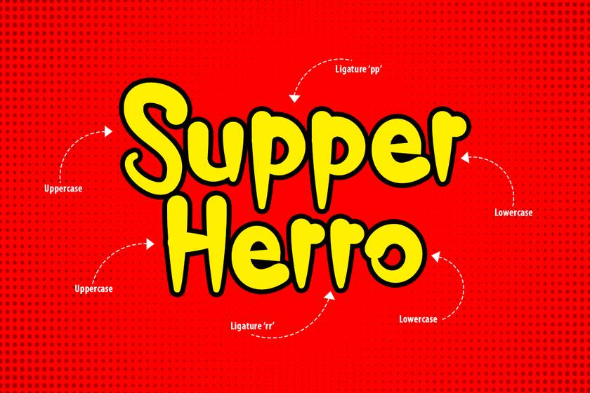 Savero Font sample