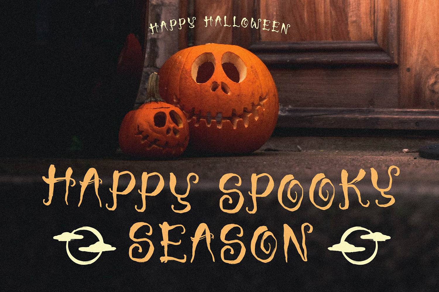 Scream Ghost Font sample