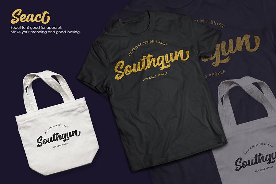 Seact Handlettering Script sample