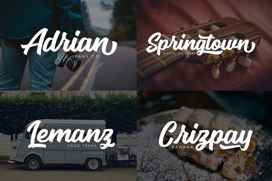 Seact Handlettering Script sample