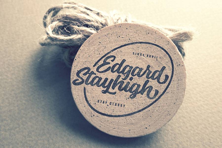 Seact Handlettering Script sample