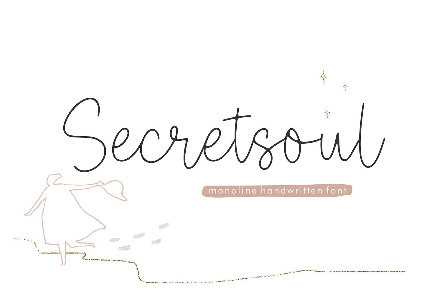 Secretsoul Font sample