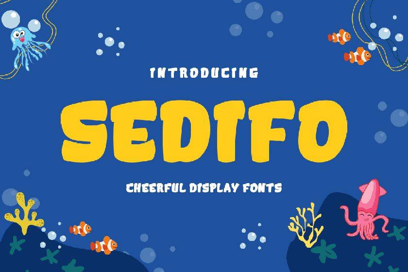 Sedifo Font sample