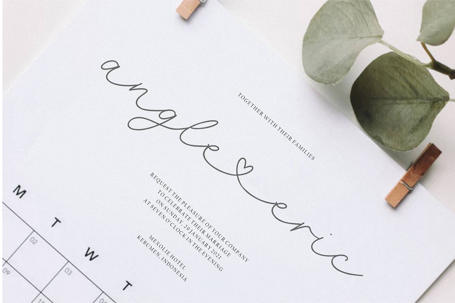 Selyna Avelyn Font sample