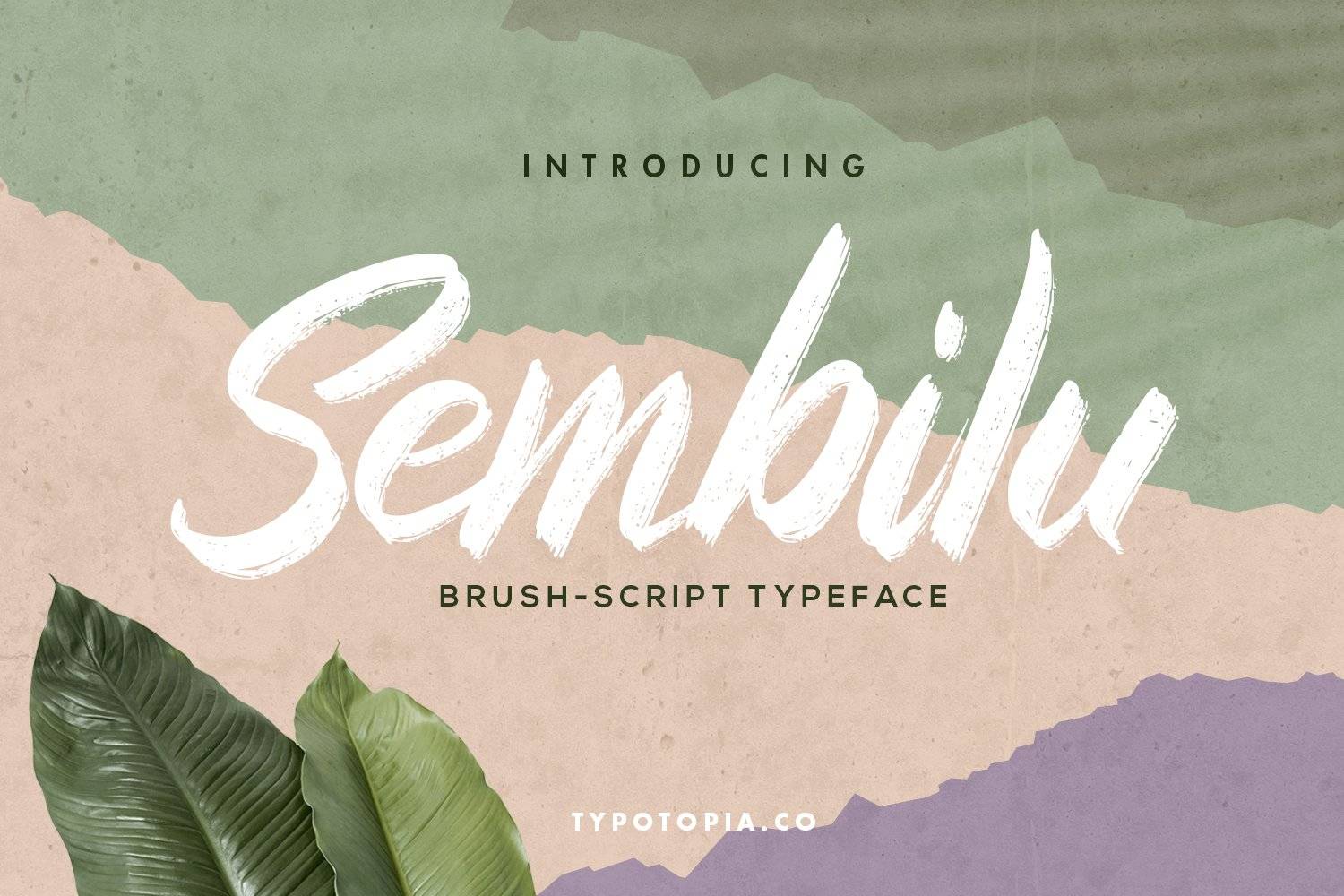 Sembilu Font sample