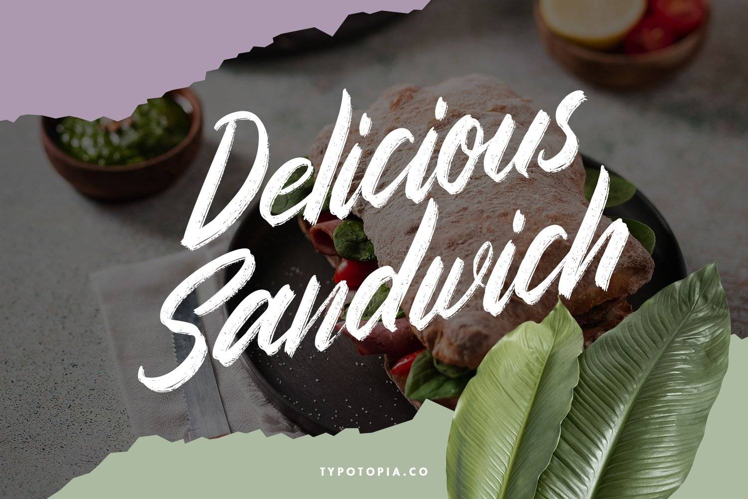 Sembilu Font sample