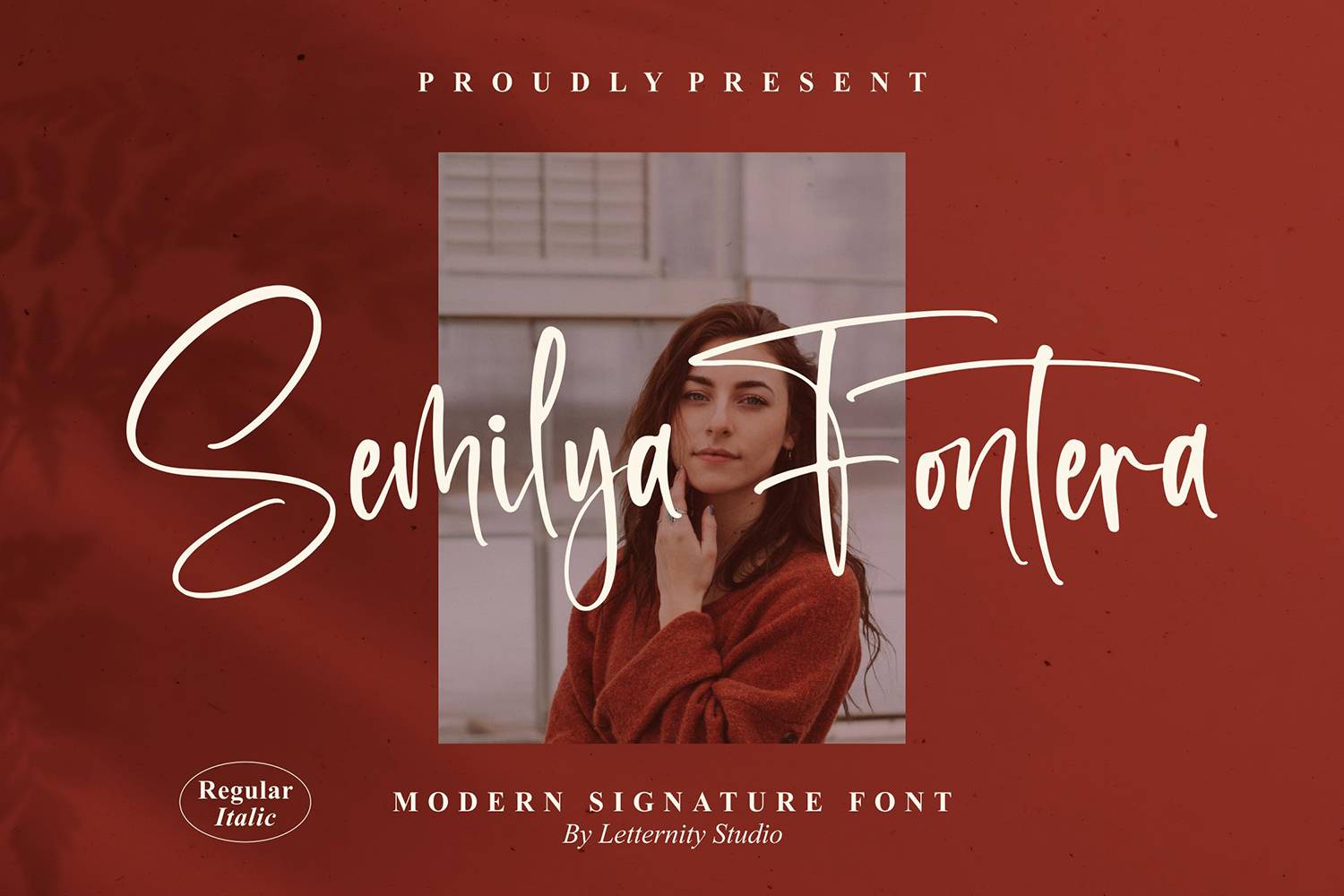 Semilya Fontera Font sample